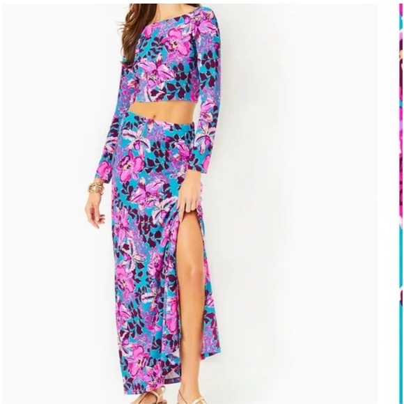 Lilly Pulitzer Nessi maxi set - Picture 3 of 7
